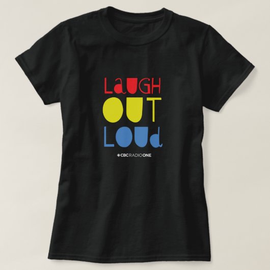 CBC Laugh Out Loud T-shirt (Design voorkant)