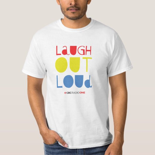 CBC Laugh Out Loud T-shirt (Voorkant)
