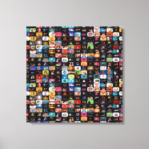 CBC-logo's en -afbeeldingen Canvas Afdruk