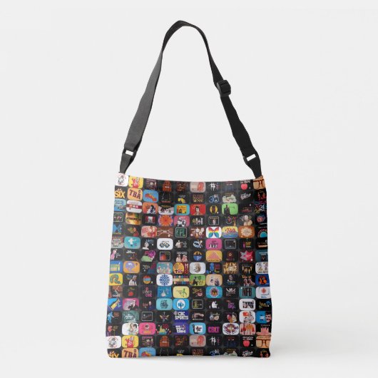 CBC-logo's en -afbeeldingen Crossbody Tas (Achterkant)