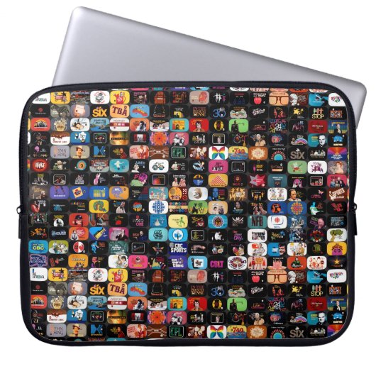 CBC-logo's en -afbeeldingen Laptop Sleeve (Voorkant)