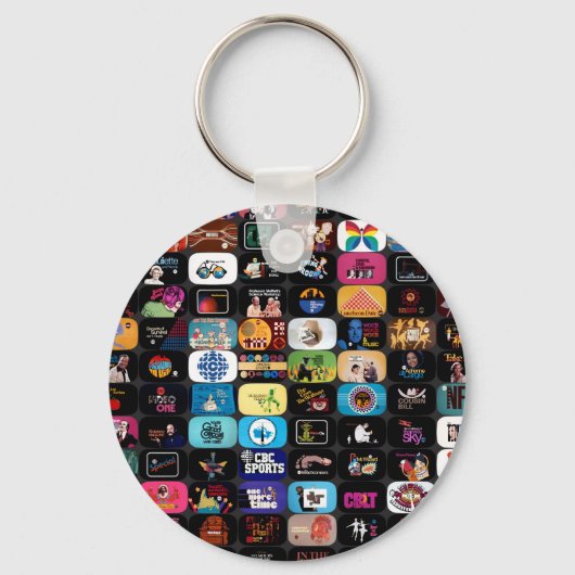 CBC-logo's en -afbeeldingen Sleutelhanger (Voorkant)