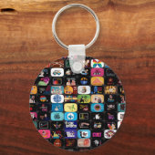 CBC-logo's en -afbeeldingen Sleutelhanger (Voorkant)