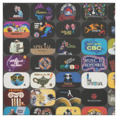 CBC-logo's en -afbeeldingen Stof (Swatch)
