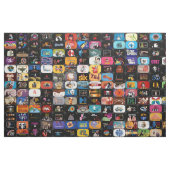 CBC-logo's en -afbeeldingen Stof (Fat Quarter)