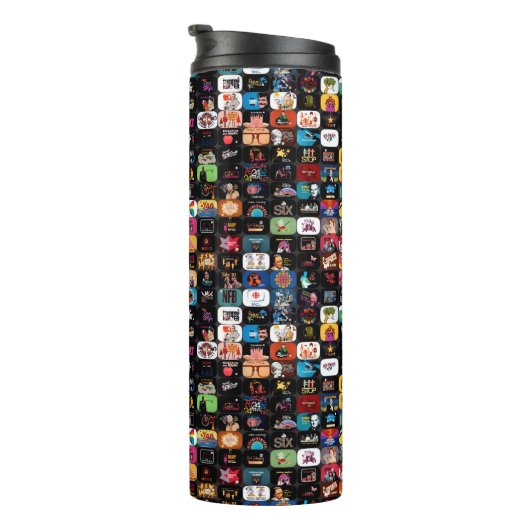 CBC-logo's en -afbeeldingen Thermosbeker (Geroteerd rechts)