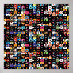 CBC-logo's en grafisch Poster