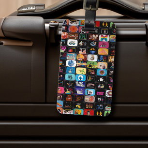 CBC-logo's en grafisch Poster Bagagelabel