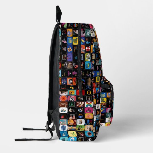 CBC-logo's en grafisch Poster Bedrukte Rugzak (Links)