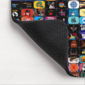 CBC-logo's en grafisch Poster Muismat (Hoek)