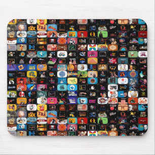 CBC-logo's en grafisch Poster Muismat