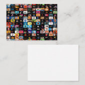 CBC-logo's en grafisch Poster Notitiekaartje (Voorkant / Achterkant)