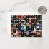 CBC-logo's en grafisch Poster Notitiekaartje (Voorkant / Achterkant in situ)