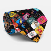 CBC-logo's en grafisch Poster Stropdas (Opgerold)