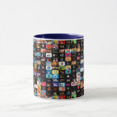 CBC-logo's en grafische combinatie Mok (Midden)