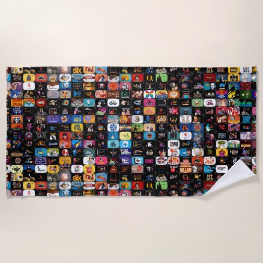 CBC Logos & Graphics Collage Strandlaken (Voorkant)