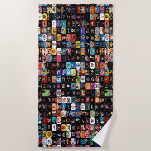 CBC Logos & Graphics Collage Strandlaken (Voorkant)