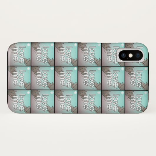 CBC Love Me Case-Mate iPhone Case (Achterkant (horizontaal))