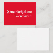 CBC Marketplace Notitiekaartje (Voorkant / Achterkant)