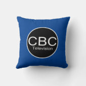 CBC Mr. Dressup Titel Grafiek Kussen (Achterkant)