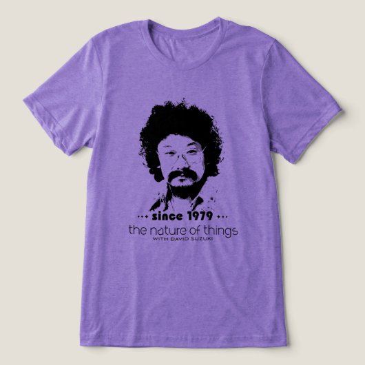 CBC - Nature of Things Sinds 1979 Tri-Blend Shirt (Design voorkant)
