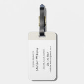 CBC - Natuur van de dingen sinds 1979 Bagagelabel (Achterkant verticaal)