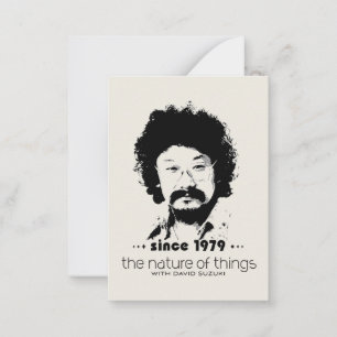 CBC - Natuur van de dingen sinds 1979 Notitiekaartje