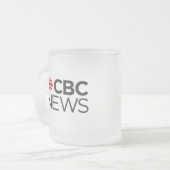 CBC News Matglas Koffiemok (Voorkant links)