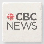 CBC News Stenen Onderzetter (Voorkant)