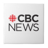 CBC Nieuws Tegel Onderzetter Tegeltje (Voorkant)