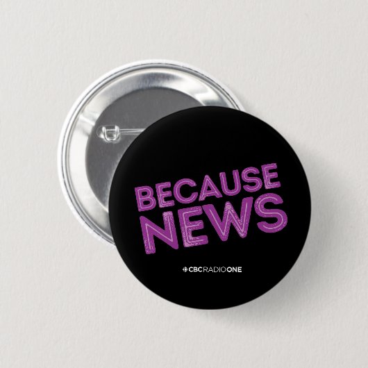 CBC Omdat News Button (Voorkant /achterkant)