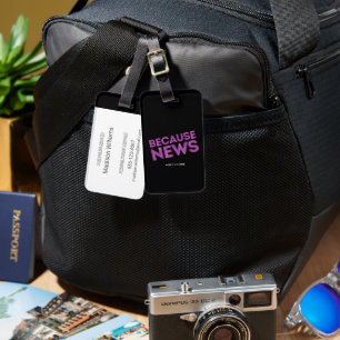 CBC Omdat nieuws Bagagelabel