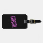 CBC Omdat nieuws Bagagelabel (Voorkant horizontaal)