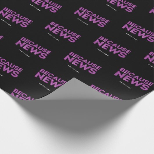 CBC Omdat nieuws Cadeaupapier (Hoek)