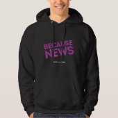 CBC Omdat nieuws Hoodie (Voorkant)