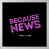 CBC Omdat nieuws Poster (Voorkant)