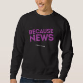 CBC Omdat Nieuws Sweatshirt (Voorkant)
