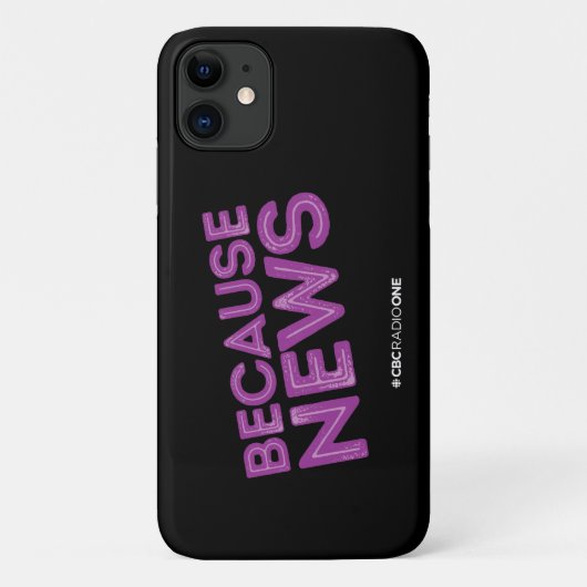 CBC omdat nieuws telefoon geval Case-Mate iPhone Case (Achterkant)