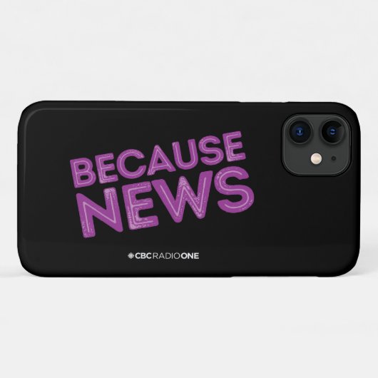 CBC omdat nieuws telefoon geval Case-Mate iPhone Case (Achterkant (horizontaal))