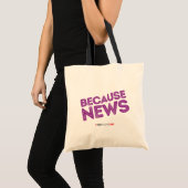 CBC Omdat nieuws Tote Bag (Voorkant (product))
