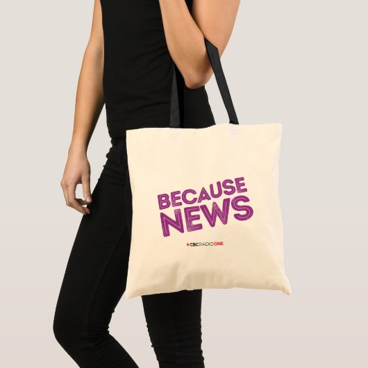 CBC Omdat nieuws Tote Bag (Voorkant (product))