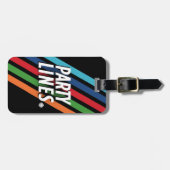 CBC-partijlijnen Bagagelabel (Voorkant horizontaal)