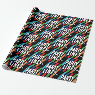 CBC-partijlijnen Cadeaupapier