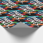 CBC-partijlijnen Cadeaupapier (Hoek)