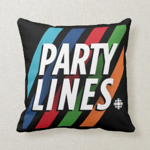 CBC-partijlijnen Kussen