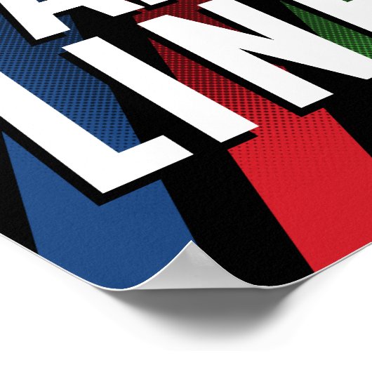 CBC-partijlijnen Poster (Hoek)