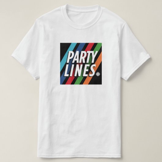 CBC-partijlijnen T-shirt (Design voorkant)