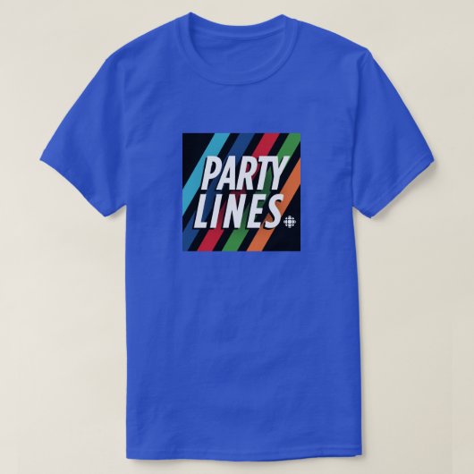 CBC-partijlijnen T-shirt (Design voorkant)