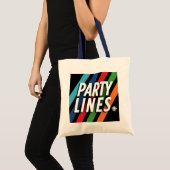CBC-partijlijnen Tote Bag (Voorkant (product))