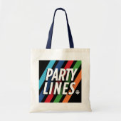 CBC-partijlijnen Tote Bag (Voorkant)